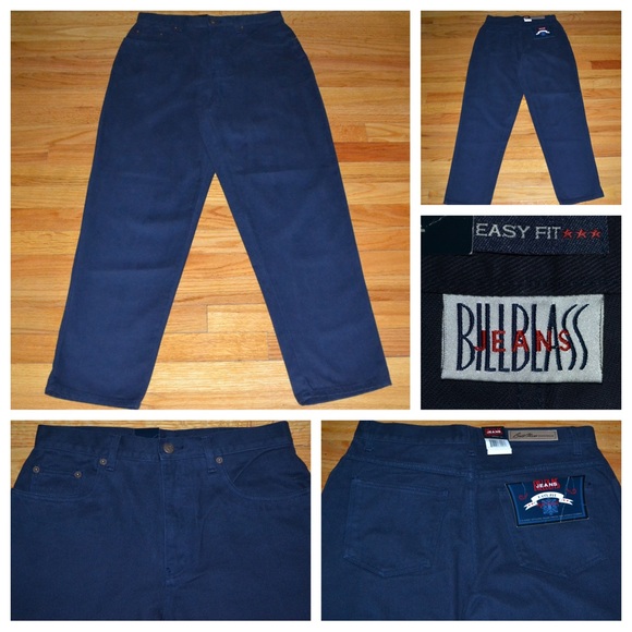 bill blass Denim - Women’s vintage Bill Blass dark denim jeans, size 10 short - NWT